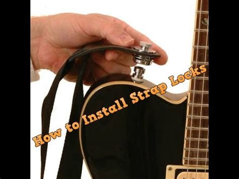 fender straps|installing fender strap locks.